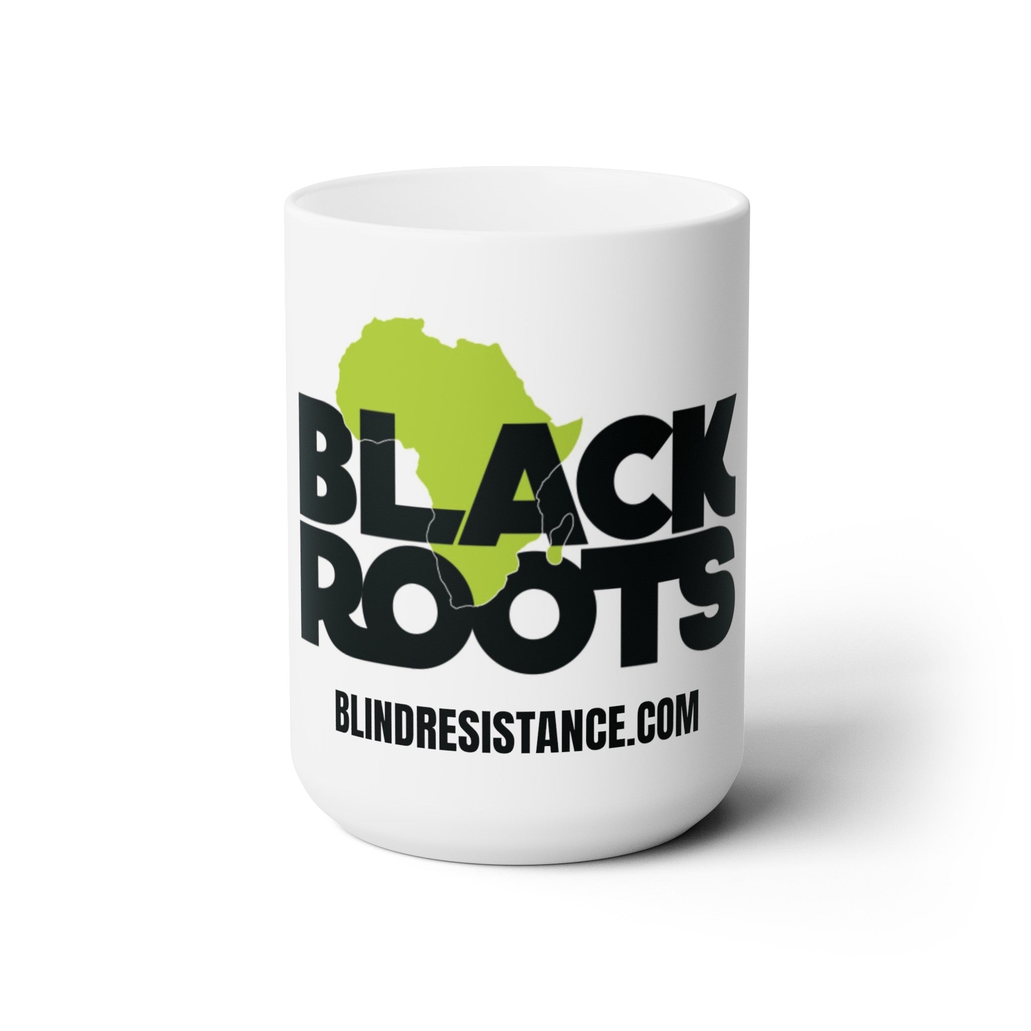 Black Roots Africa Ceramic Mug (15 oz.)