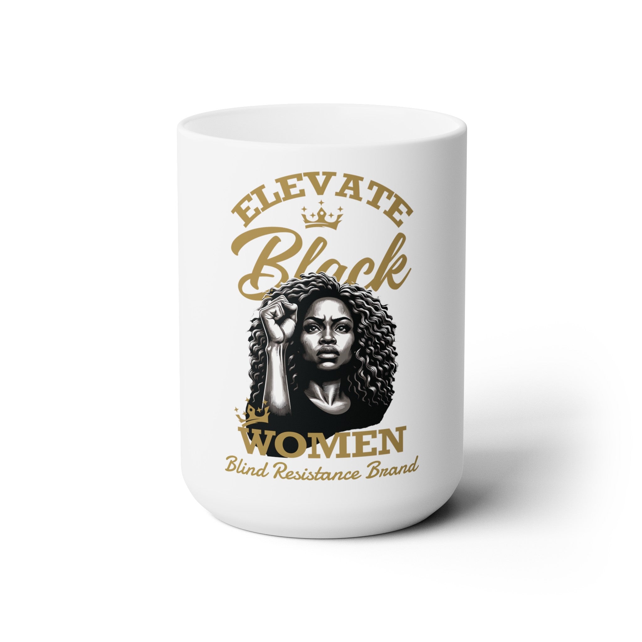 ELEVATE BLACK WOMEN Ceramic Mug (15 oz.)