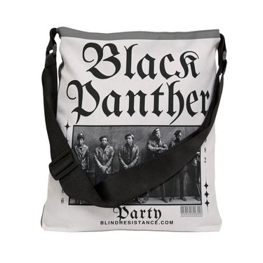 Two-Sided Black Panther Party Adjustable Tote Bag