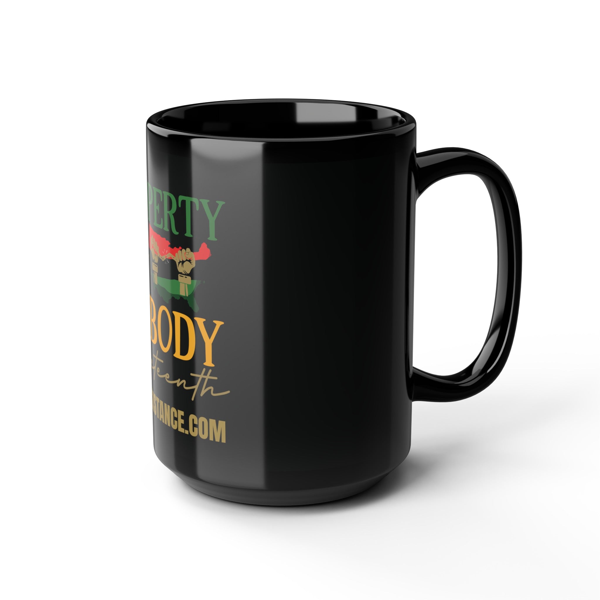 Property of Nobody Special Edition Black Ceramic Mug (15 oz.)