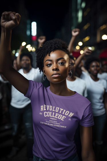 Revolution College Boyfriend Tee for Women
