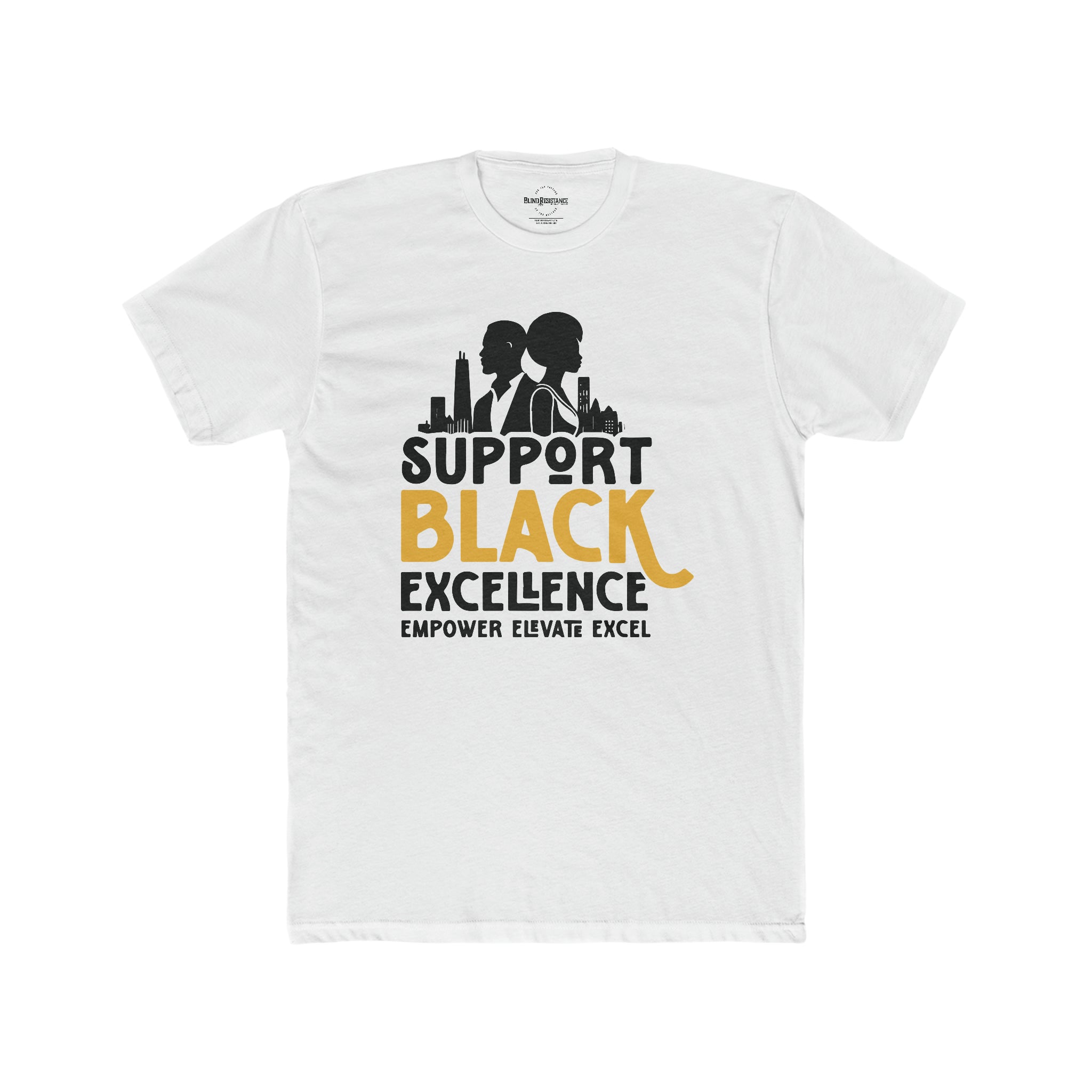 Support Black Excellence Inner City Crew in White