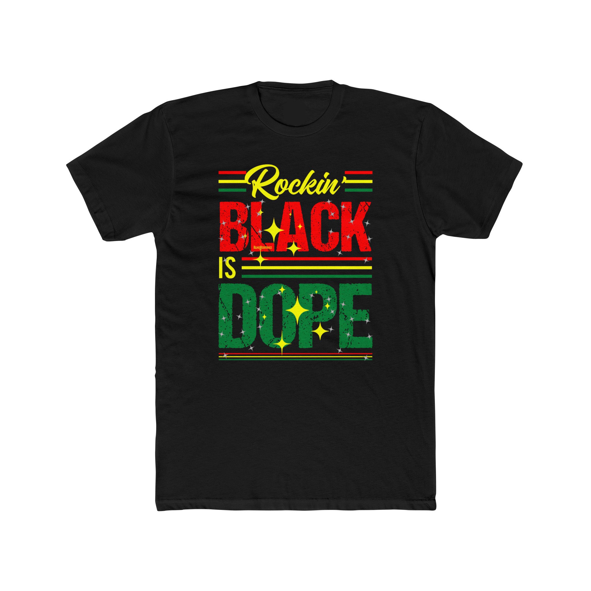 Rockin' Black is Dope Athletic Shirt