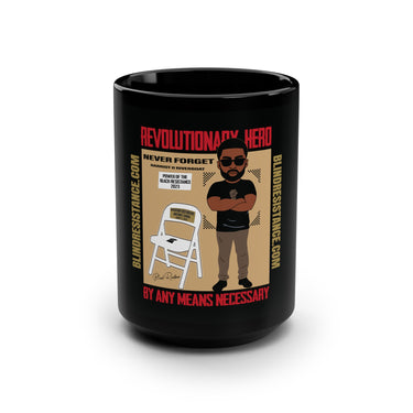 Revolutionary Hero Special Edition Black 15 oz. Ceramic Mug