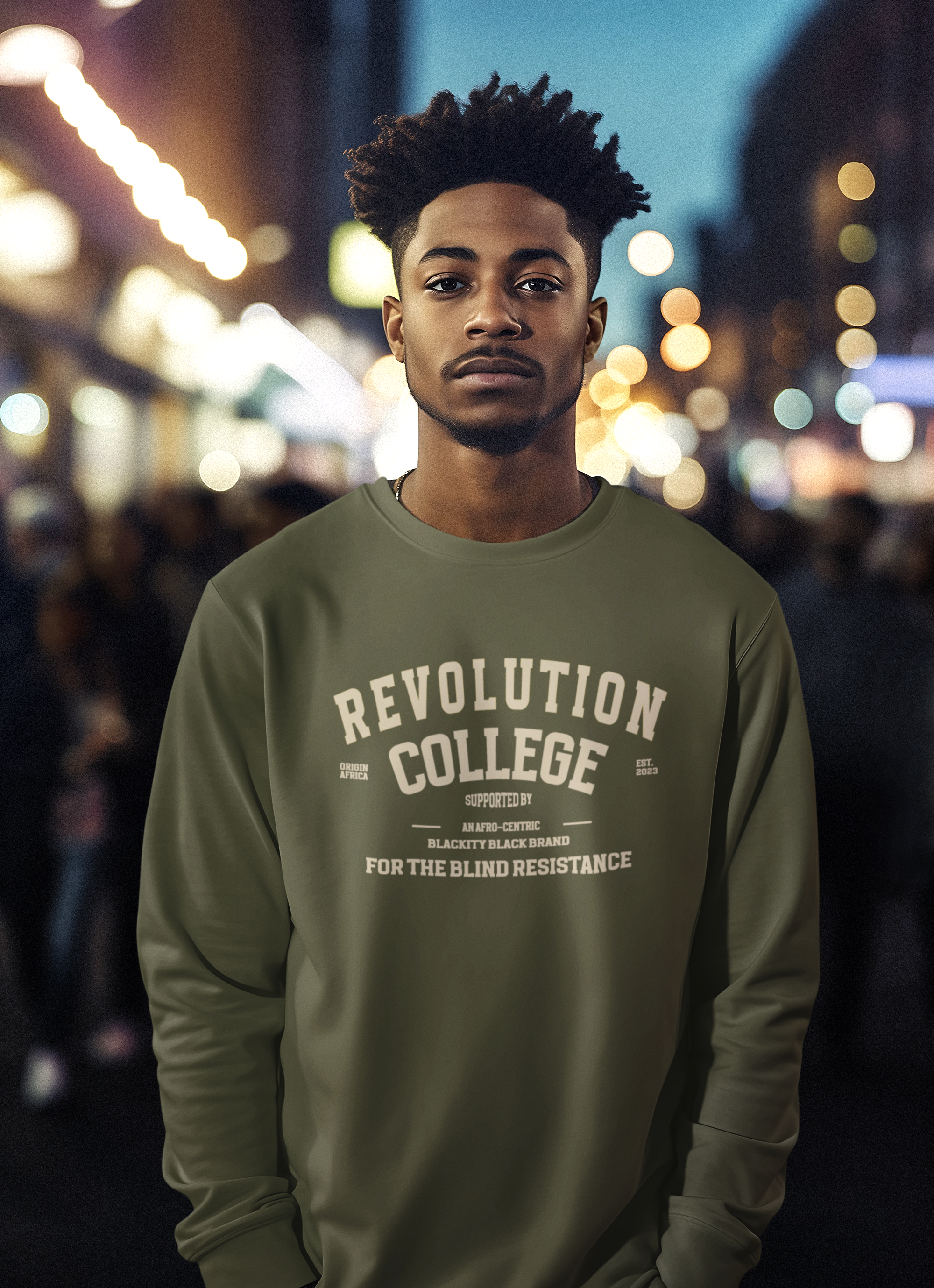 Revolution College Long-Sleeved Unisex Shirt
